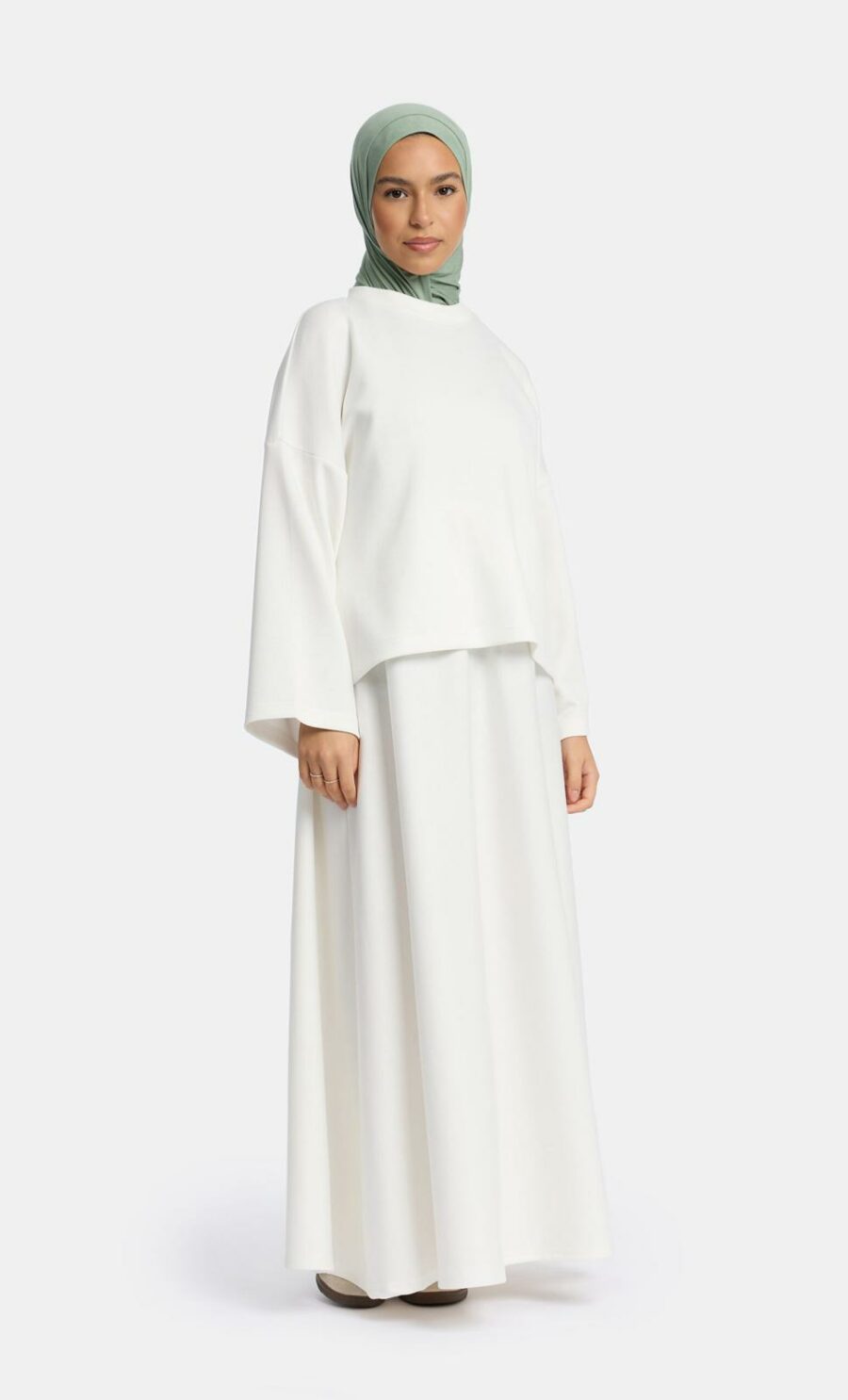 WIDE SLEEVE SWEATER SET