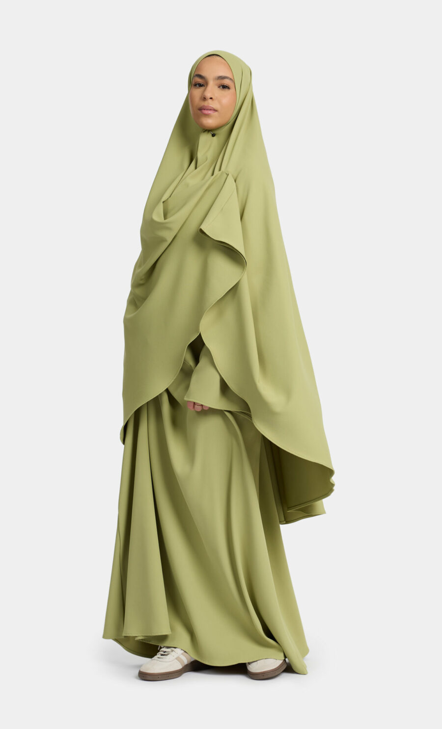 MAGNETIC KHIMAAR - SAGE GREEN