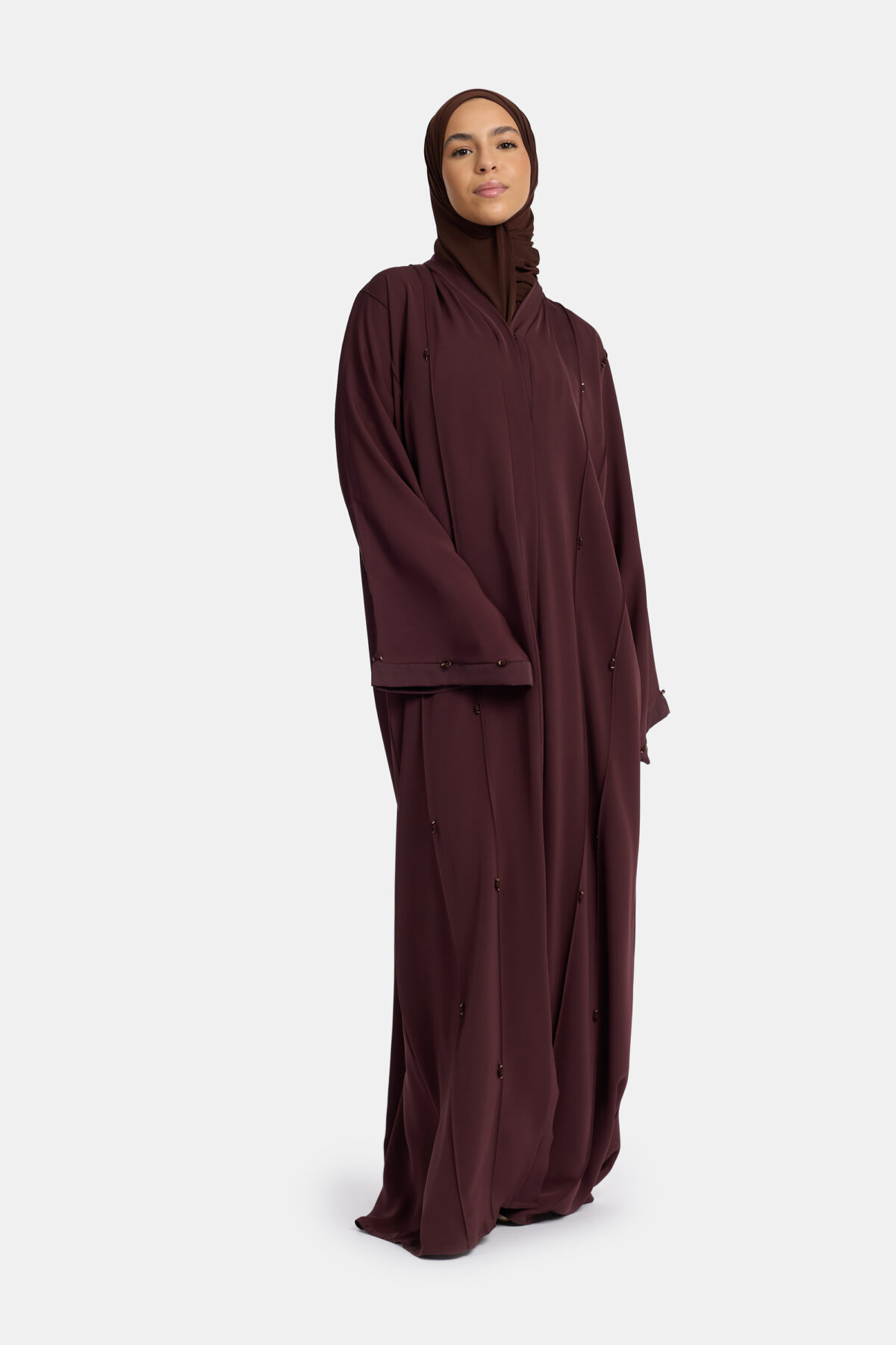 REFINED WEAVE ABAYA