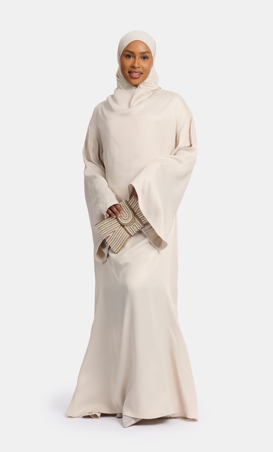 DRAPED DRESS