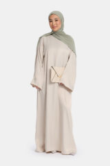 SIMPLE SATIN DRESS - Image 2