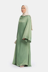 DRAPED DRESS