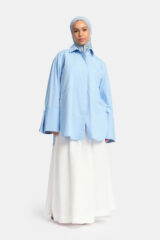 WIDE SLEEVE BLOUSE