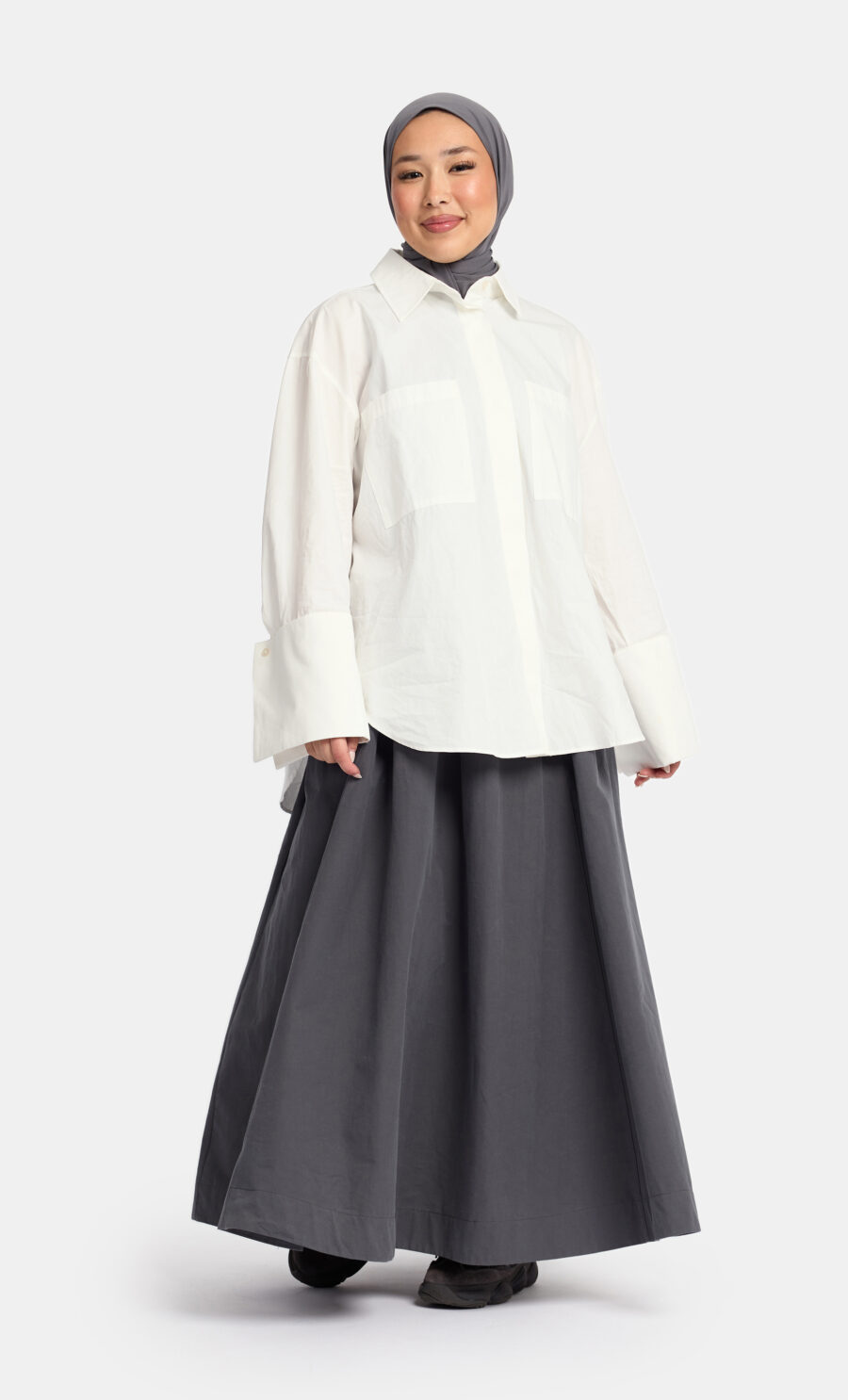 WIDE SLEEVE BLOUSE