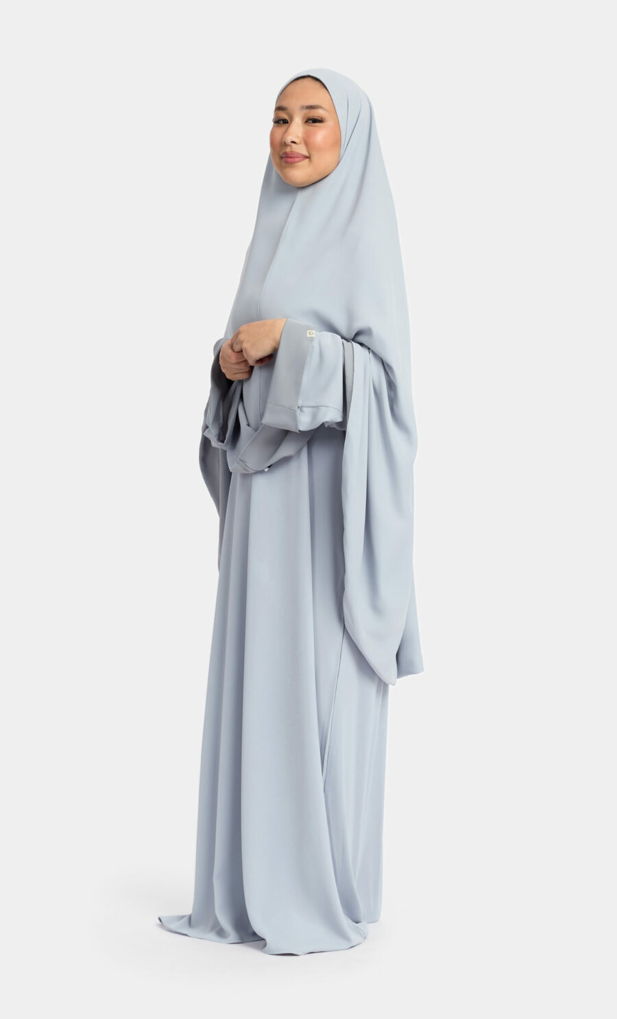 REVERSIBLE KHIMAAR SET - SILVERGREY, XS