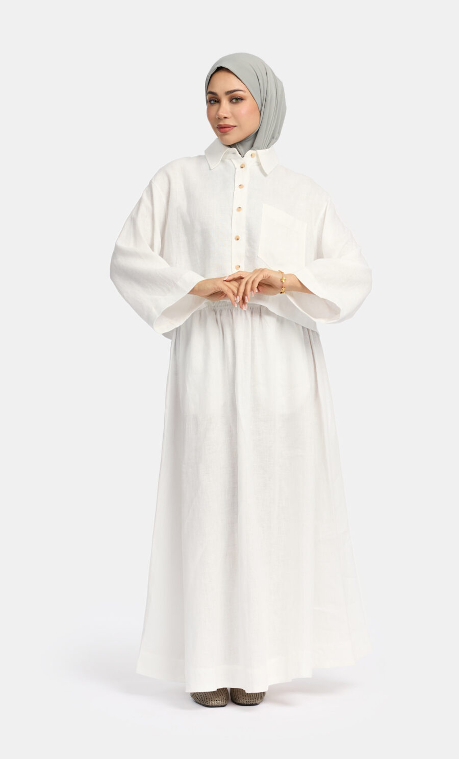 LINEN SKIRT