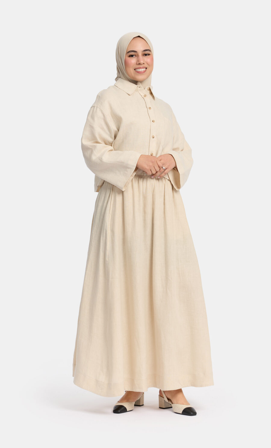 LINEN SKIRT
