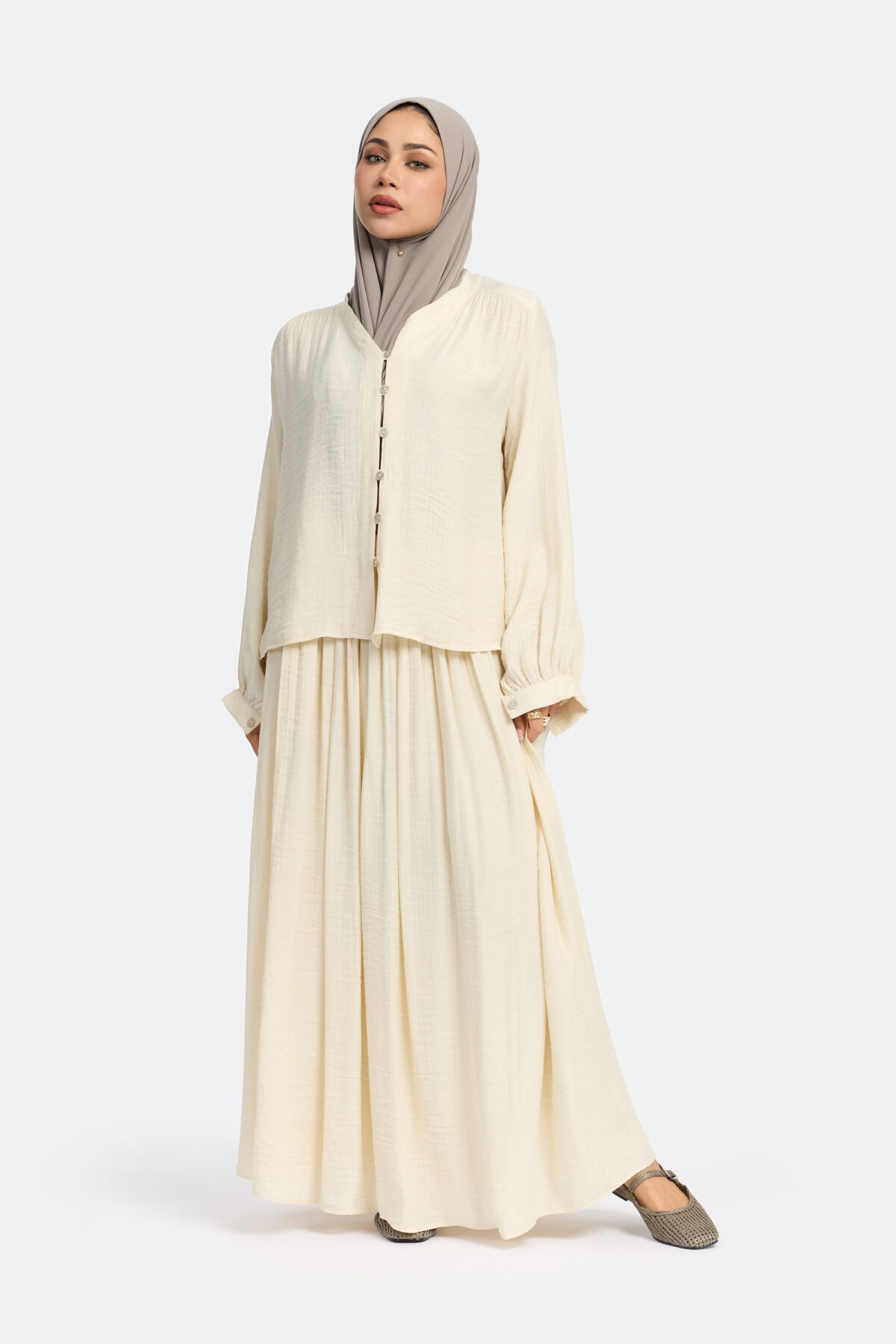 STRUCTURED SKIRT SET - Image 3