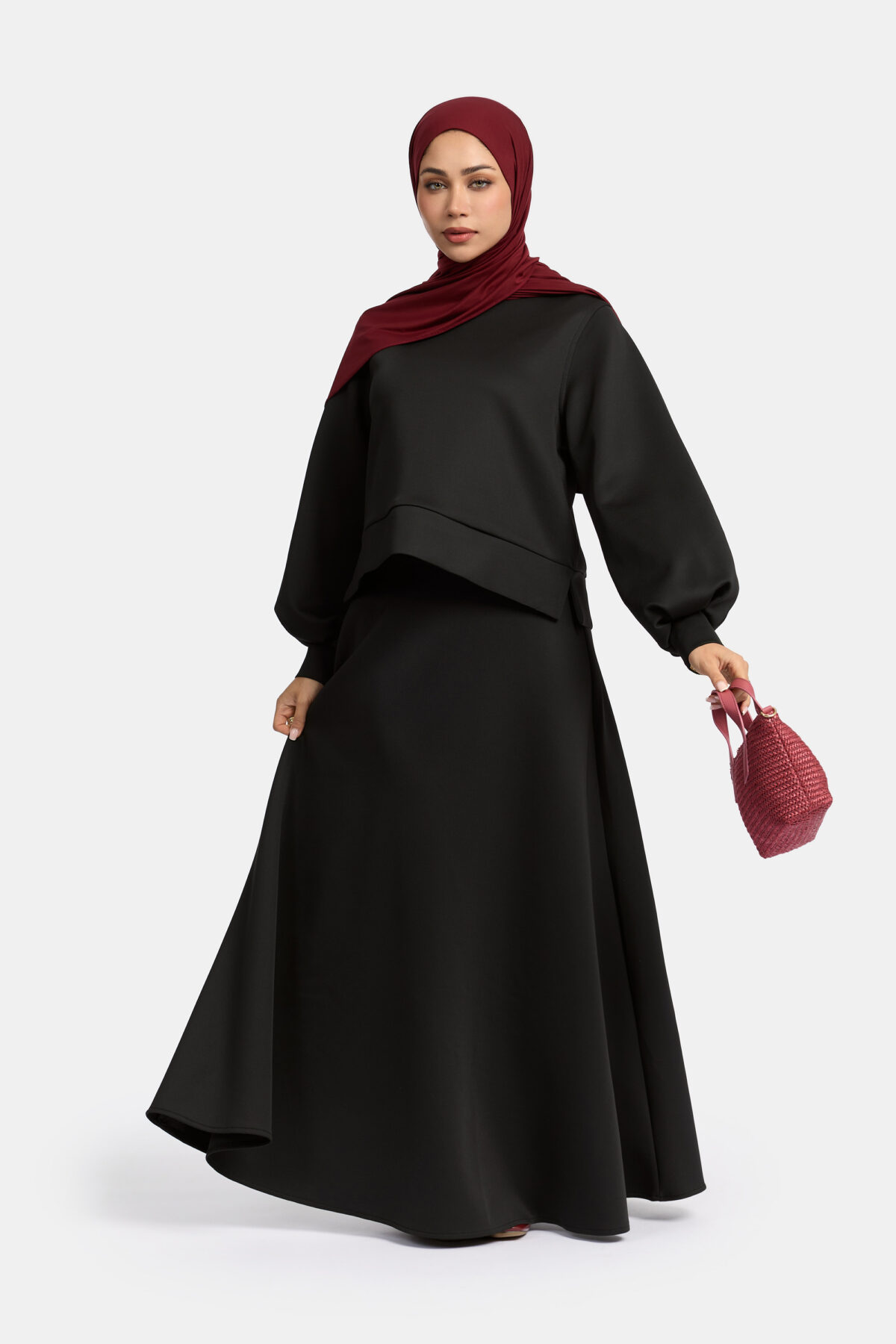 BALLOON SLEEVE SWEATER SET - Image 2