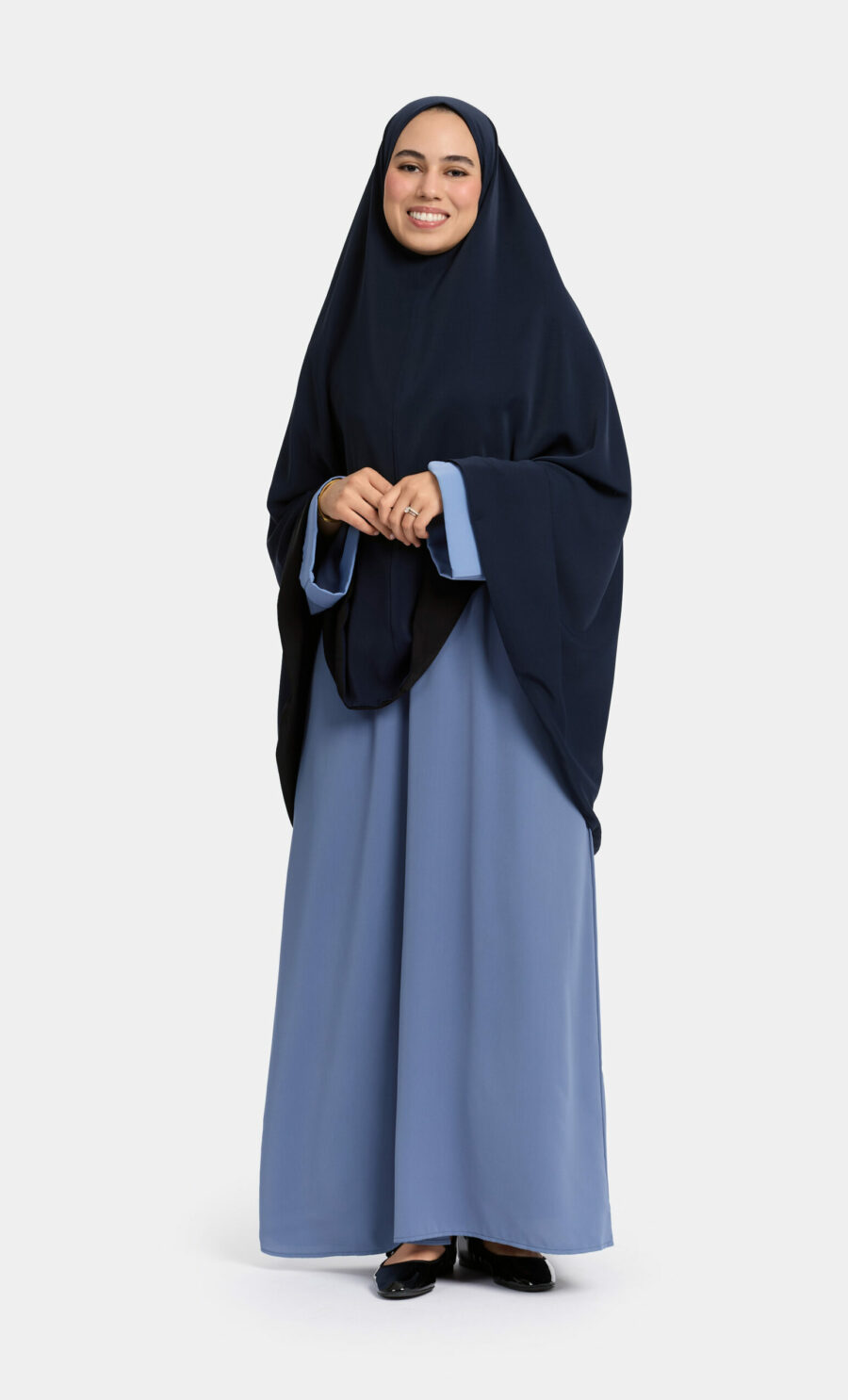 REVERSIBLE KHIMAAR - DARK NAVY