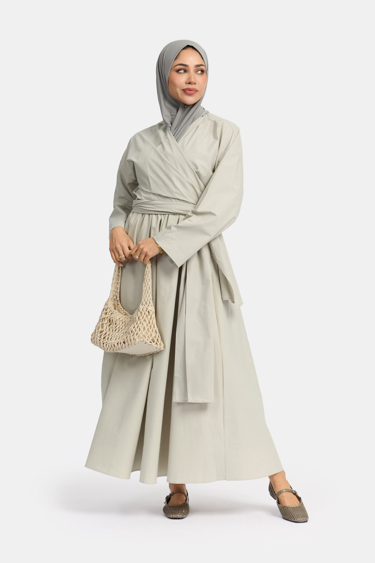 GATHERED MAXI SKIRT - Image 2