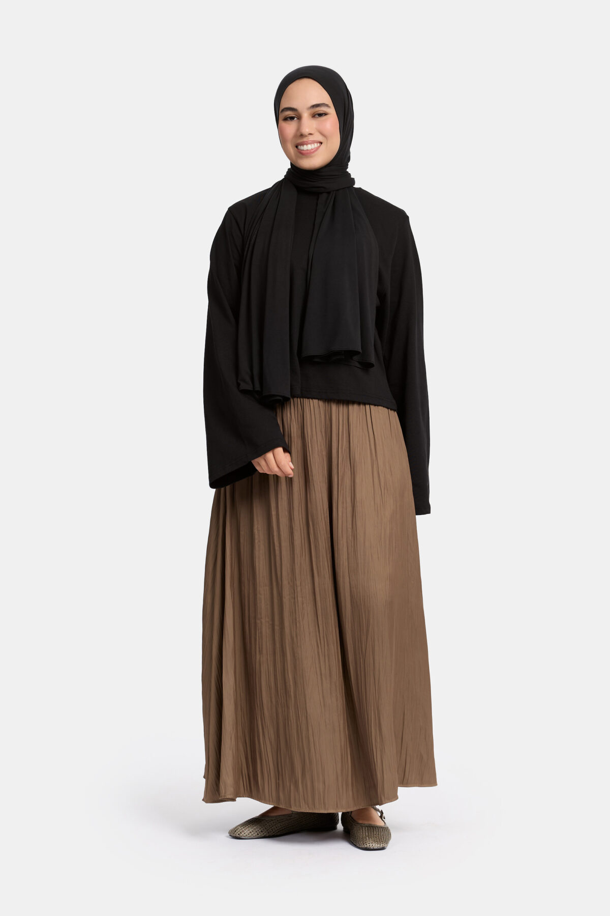 PLISSE SKIRT