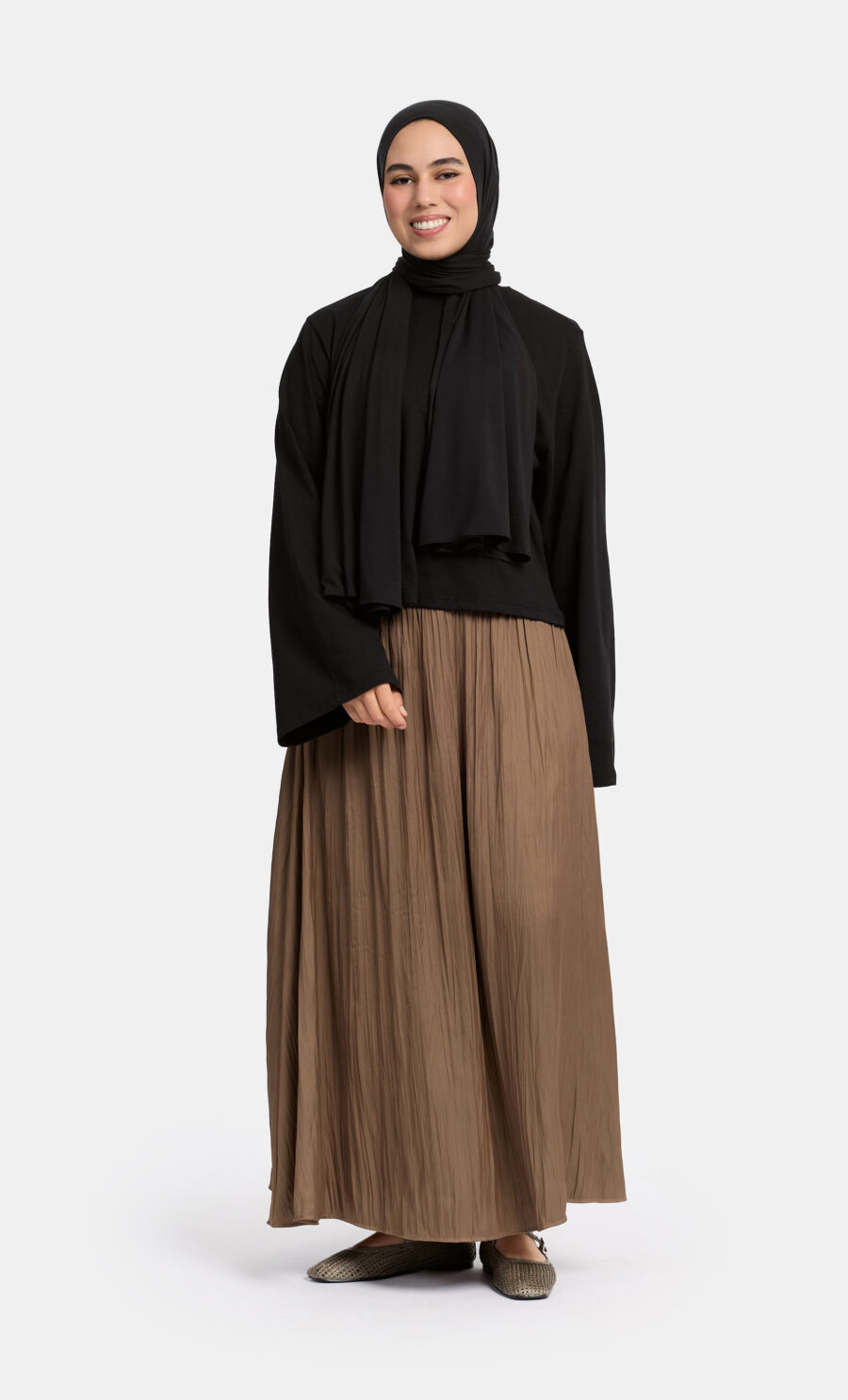 PLISSE SKIRT