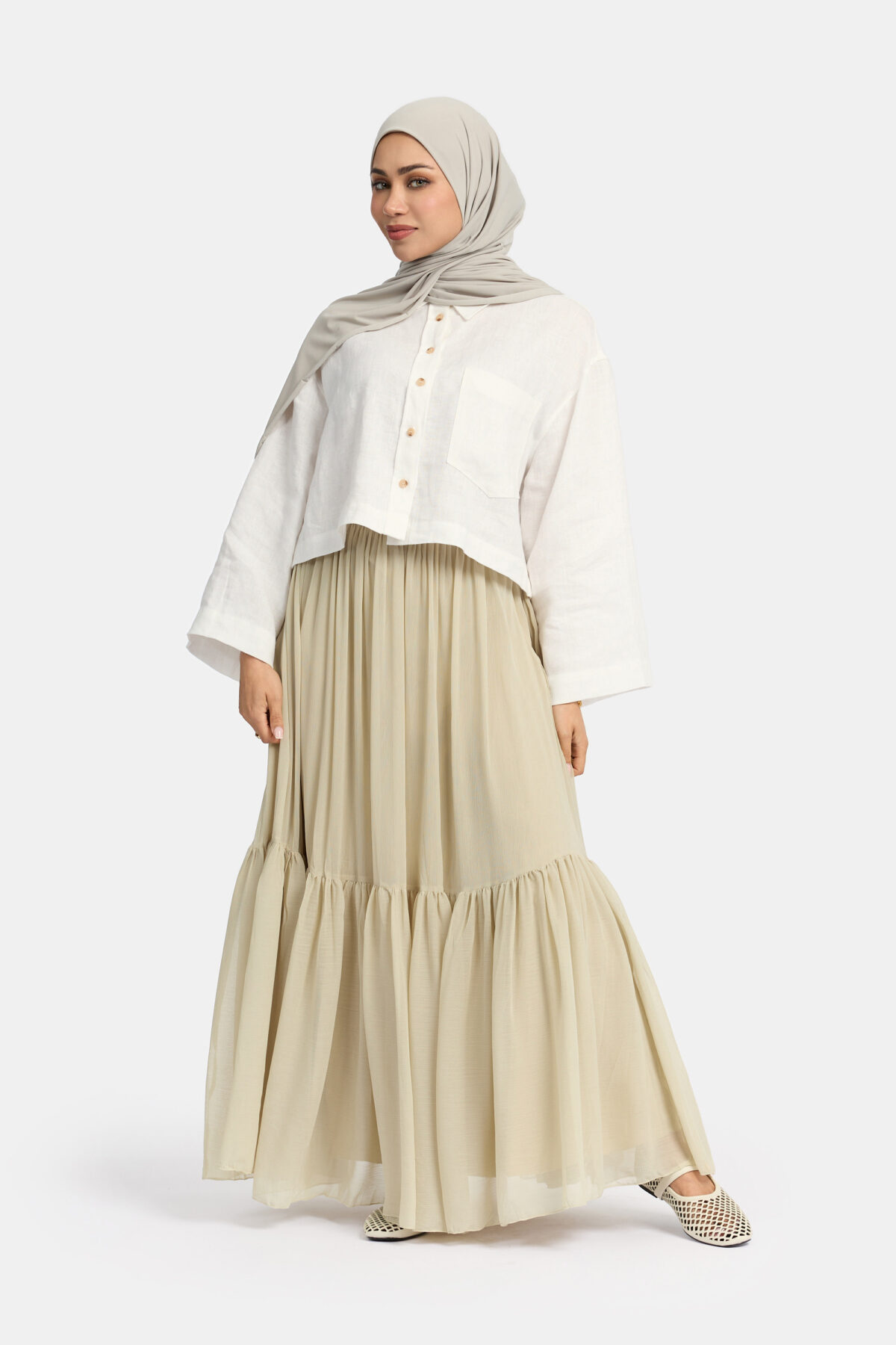 RUFFLED SKIRT - Image 2