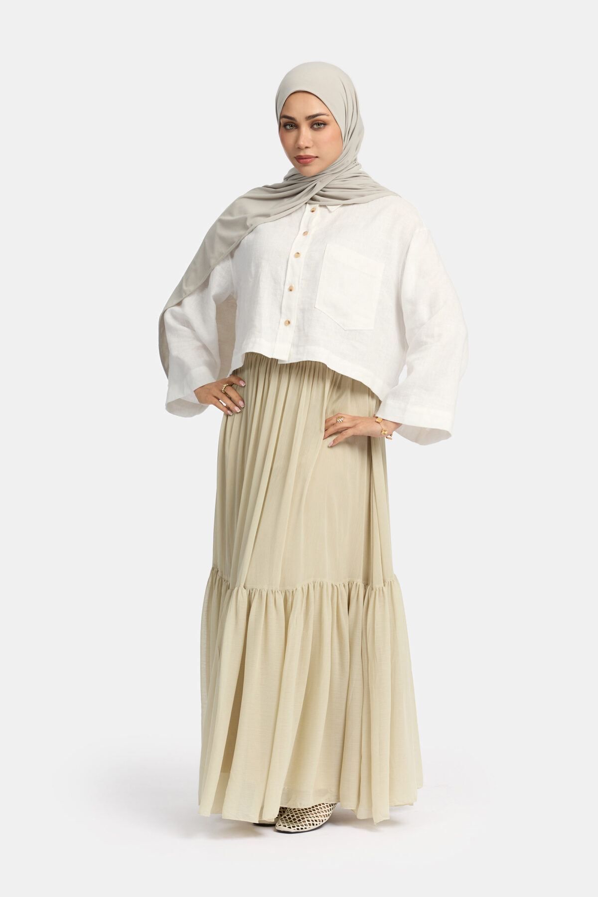 RUFFLED SKIRT - Image 3