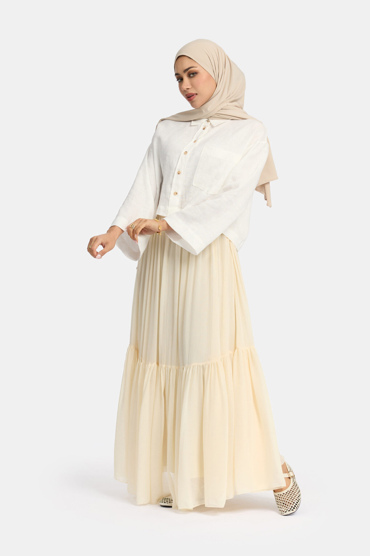 RUFFLED SKIRT - Image 2