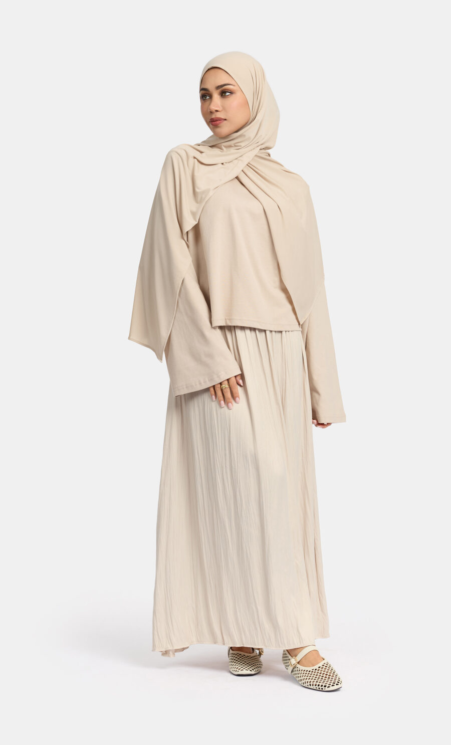 PLISSE SKIRT