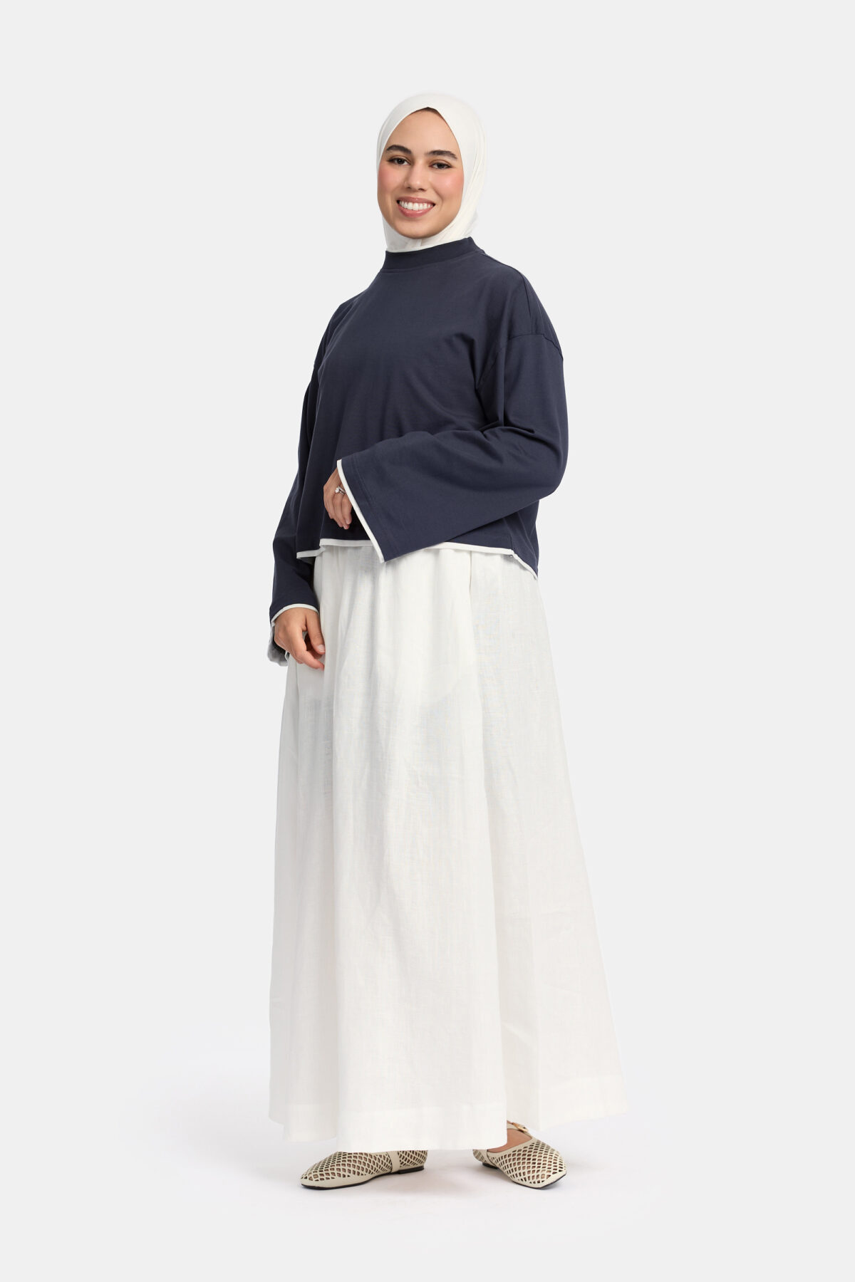 WIDE SLEEVE T-SHIRT - Image 2