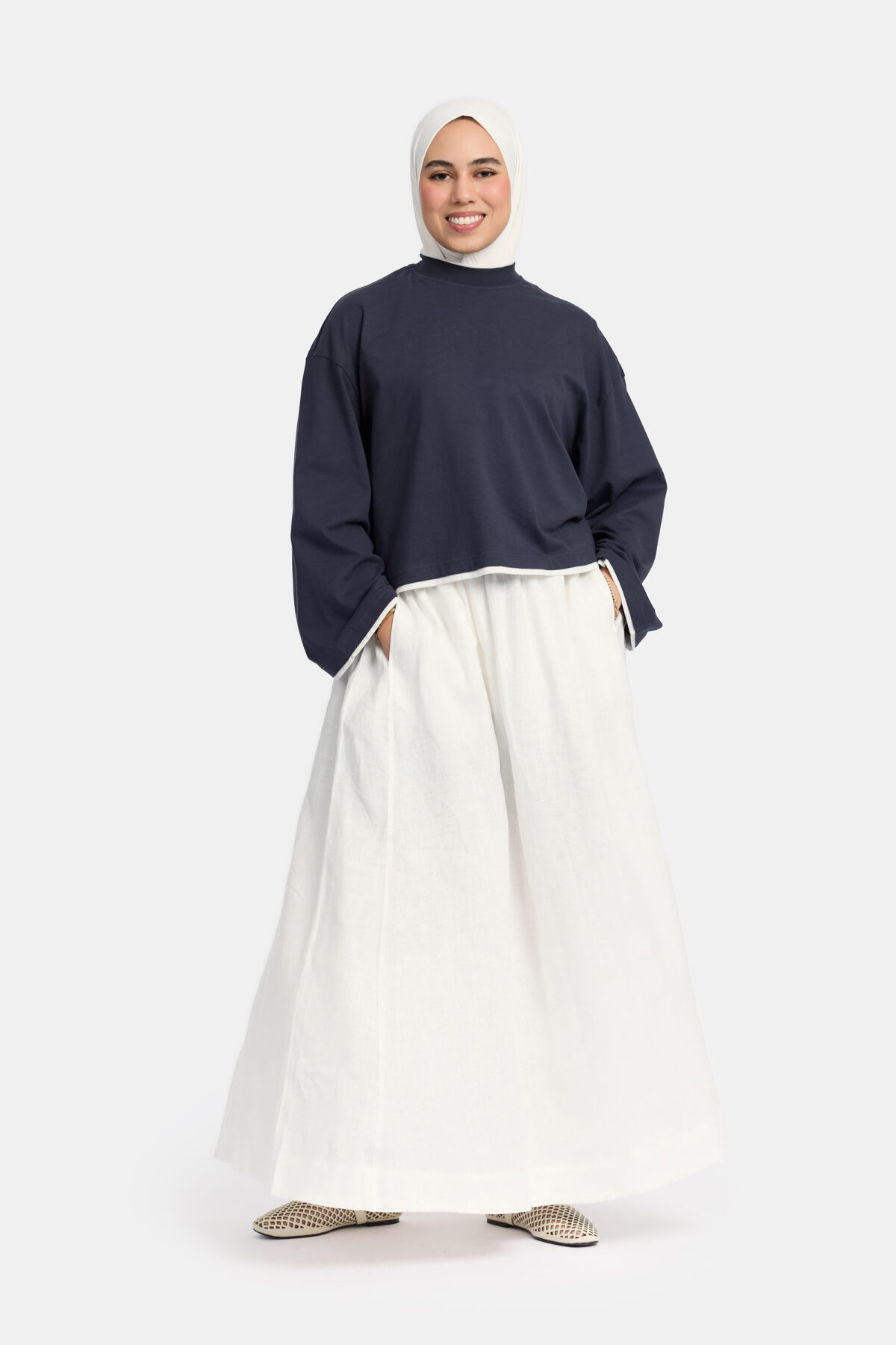 WIDE SLEEVE T-SHIRT