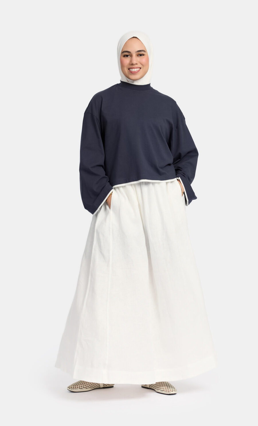 WIDE SLEEVE T-SHIRT