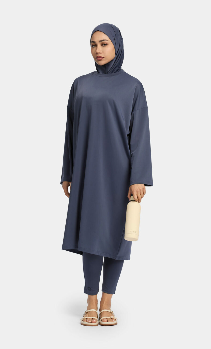 OVERSIZED BURKINI SET - AEGEAN, S