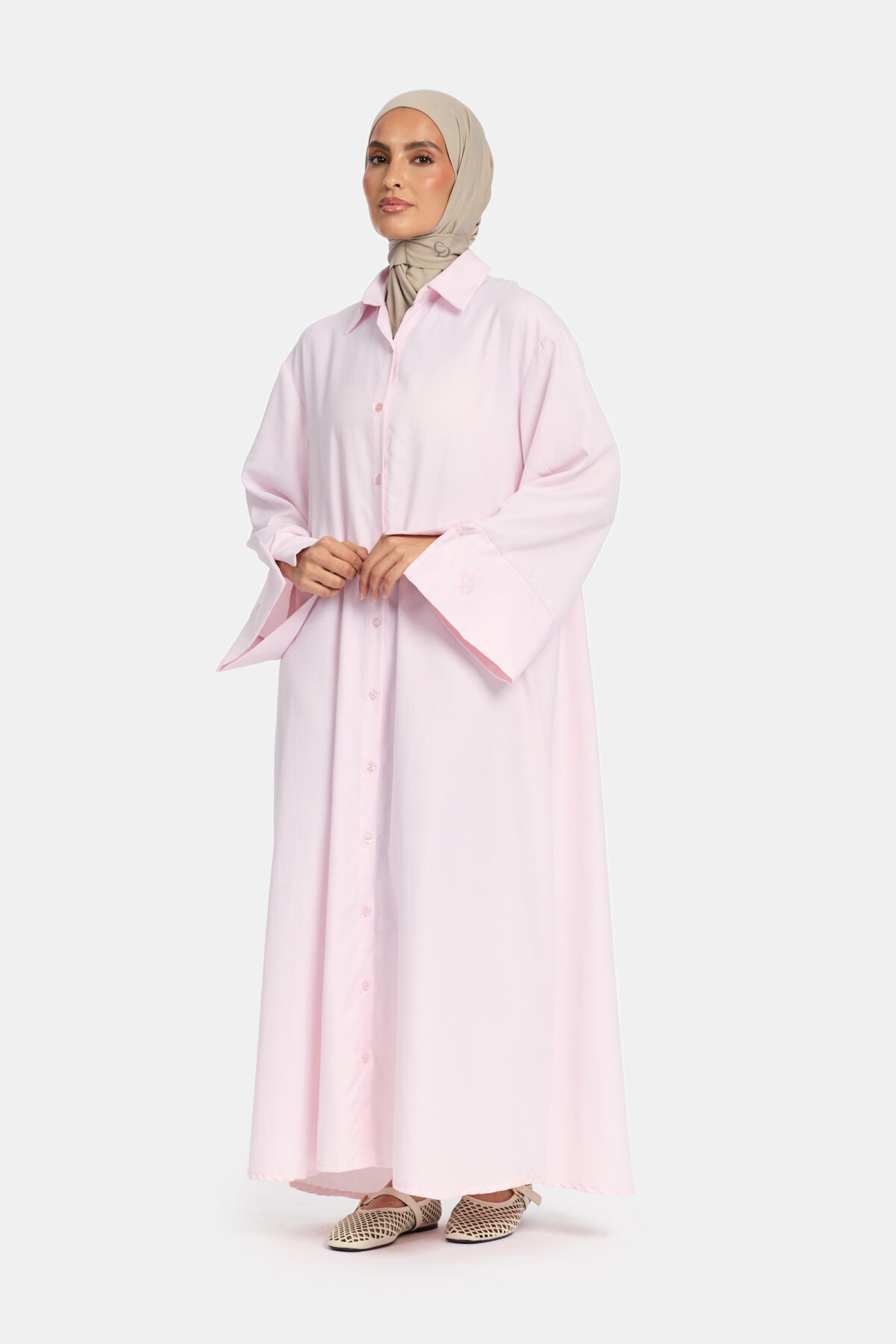 OVERSIZED MAXI BLOUSE