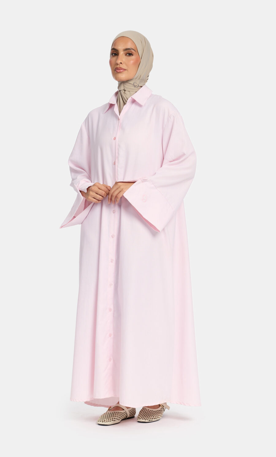 OVERSIZED MAXI BLOUSE