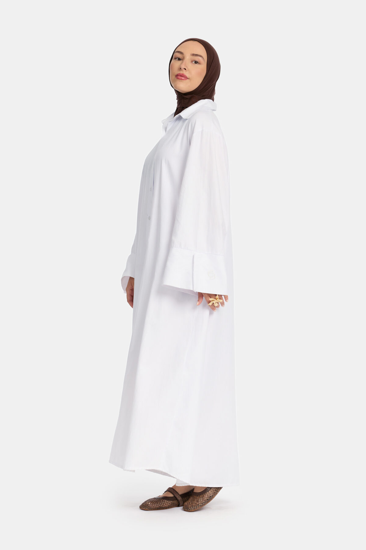 OVERSIZED MAXI BLOUSE - Afbeelding 2