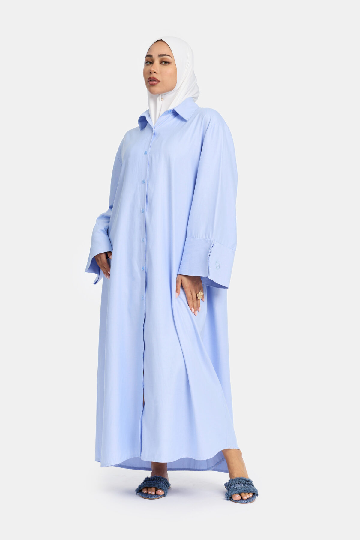 OVERSIZED MAXI BLOUSE - Afbeelding 2