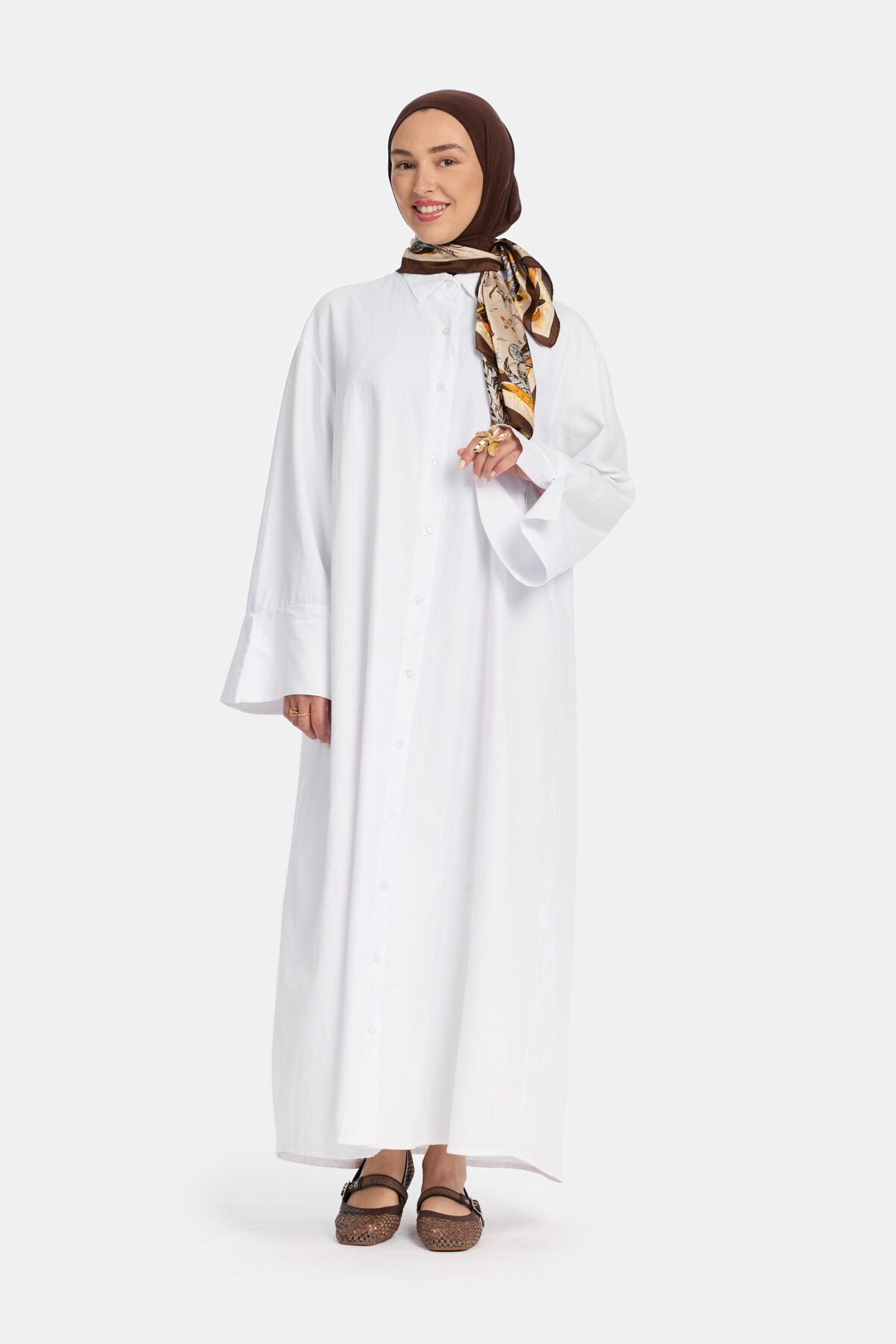 OVERSIZED MAXI BLOUSE - Afbeelding 3