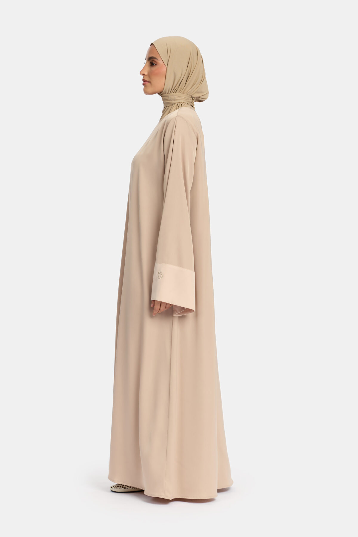 SATIN FLOWY DRESS - Afbeelding 2
