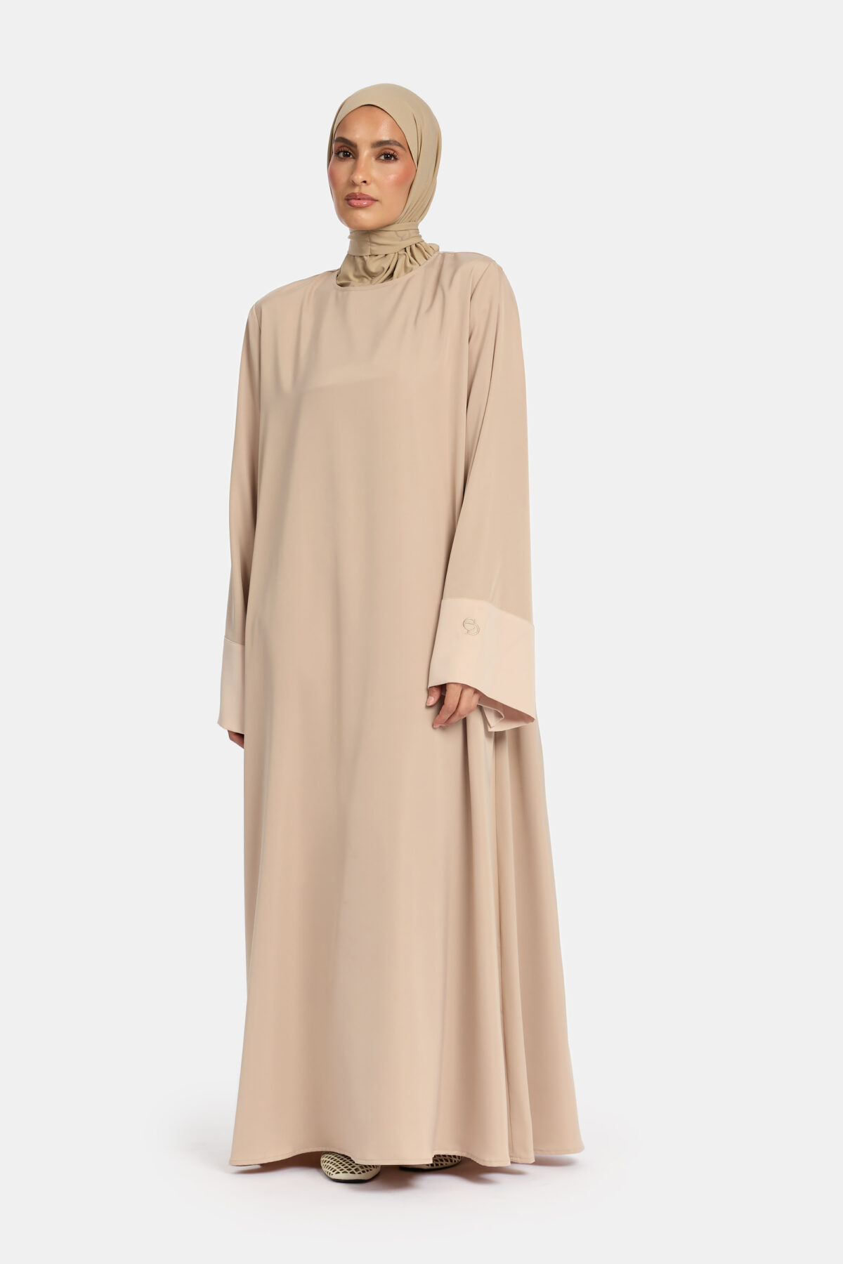 SATIN FLOWY DRESS - Afbeelding 3