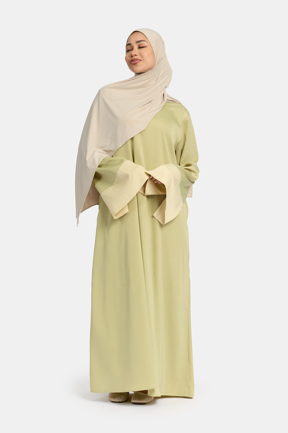SATIN FLOWY DRESS - Afbeelding 3
