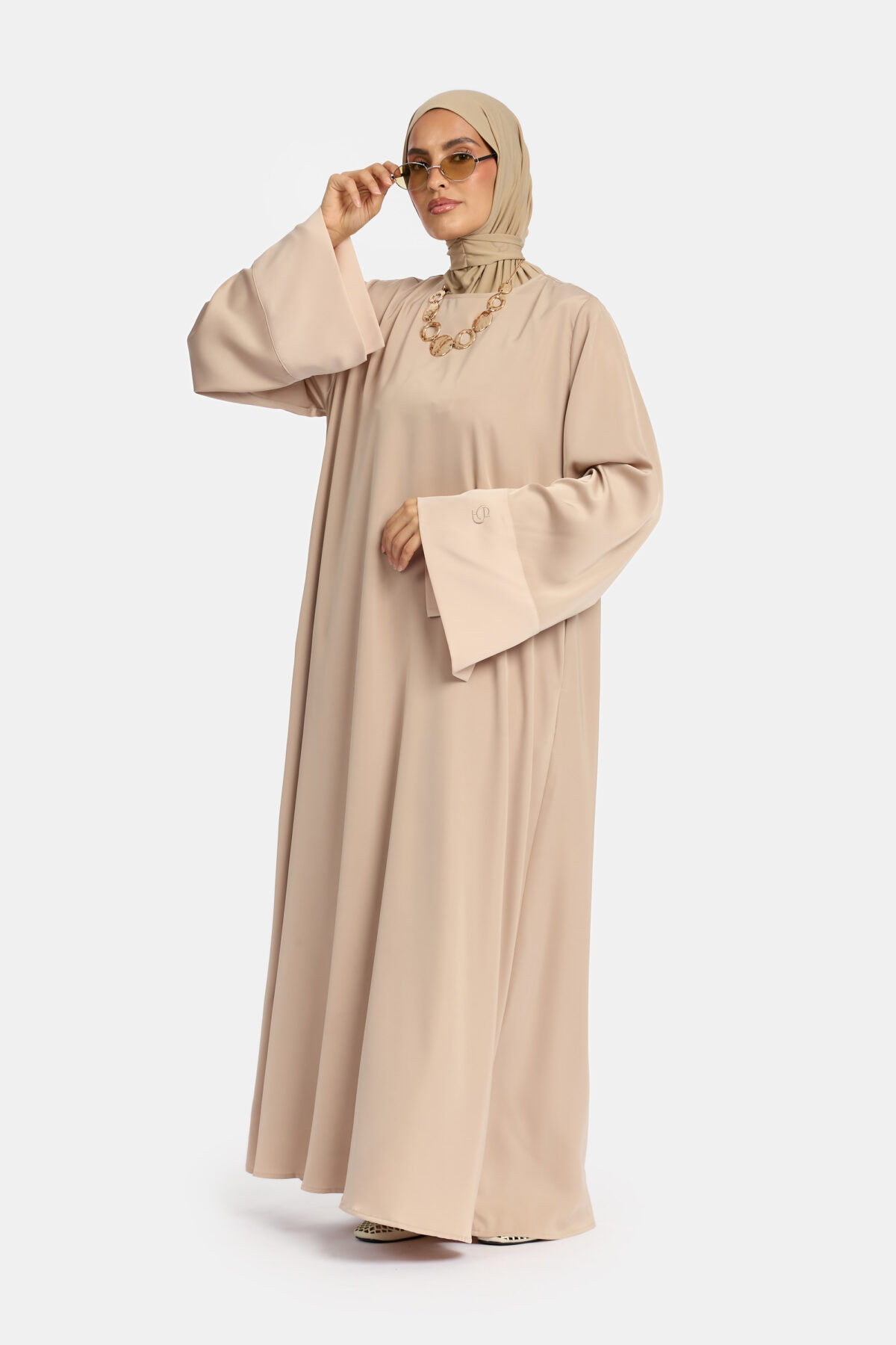 SATIN FLOWY DRESS - Afbeelding 4