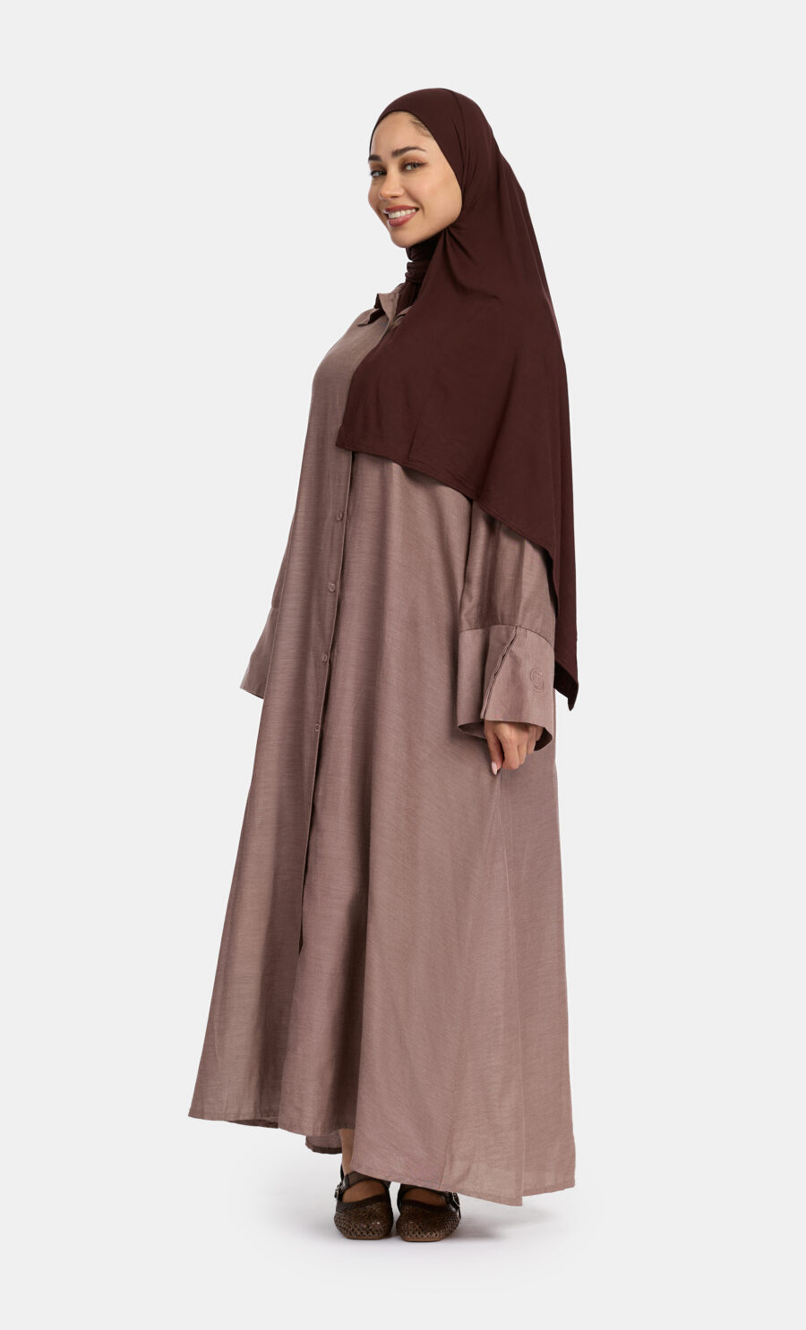 OVERSIZED MAXI BLOUSE