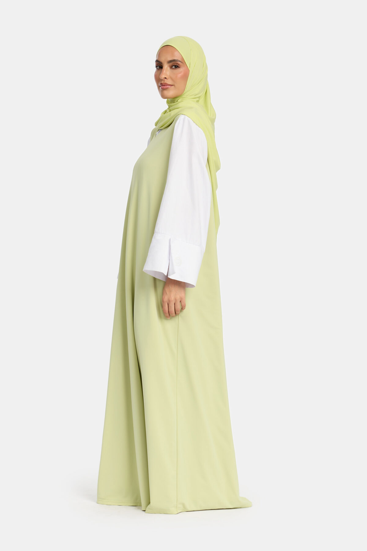 JERSEY GILET DRESS - Afbeelding 4