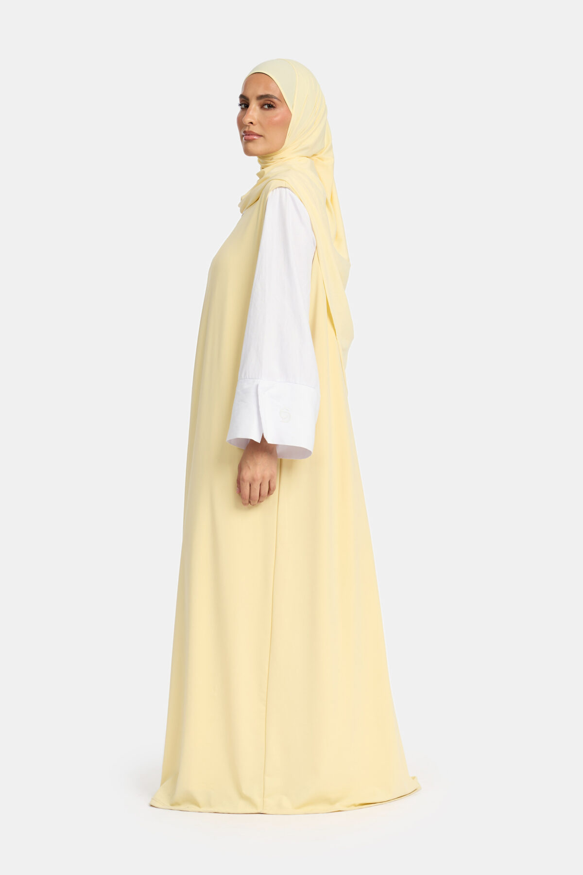 JERSEY GILET DRESS - Afbeelding 2