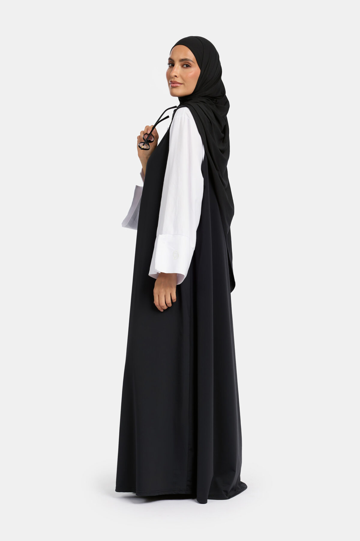 JERSEY GILET DRESS - Afbeelding 4
