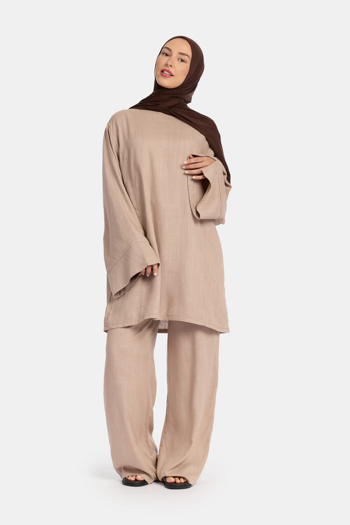 LINEN LOOSE SET - Afbeelding 3