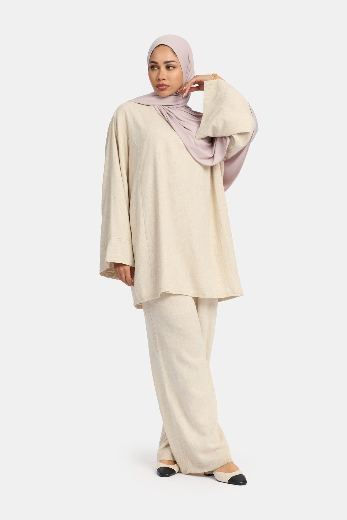 LINEN LOOSE SET - Afbeelding 3