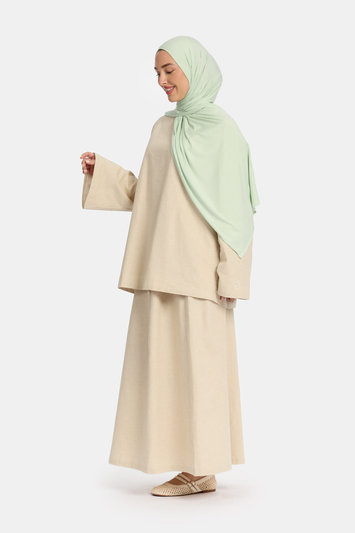 LINEN SKIRT SET - Afbeelding 2