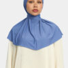 PREMIUM JERSEY PULL TIE HIJAB- SAPPHIRE BLUE 3