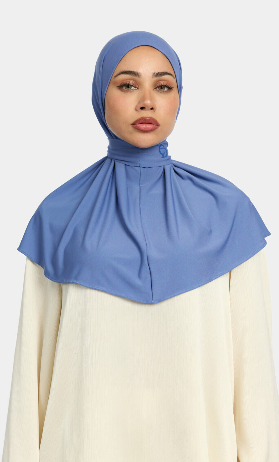 PREMIUM JERSEY PULL TIE HIJAB - SAPPHIRE BLUE