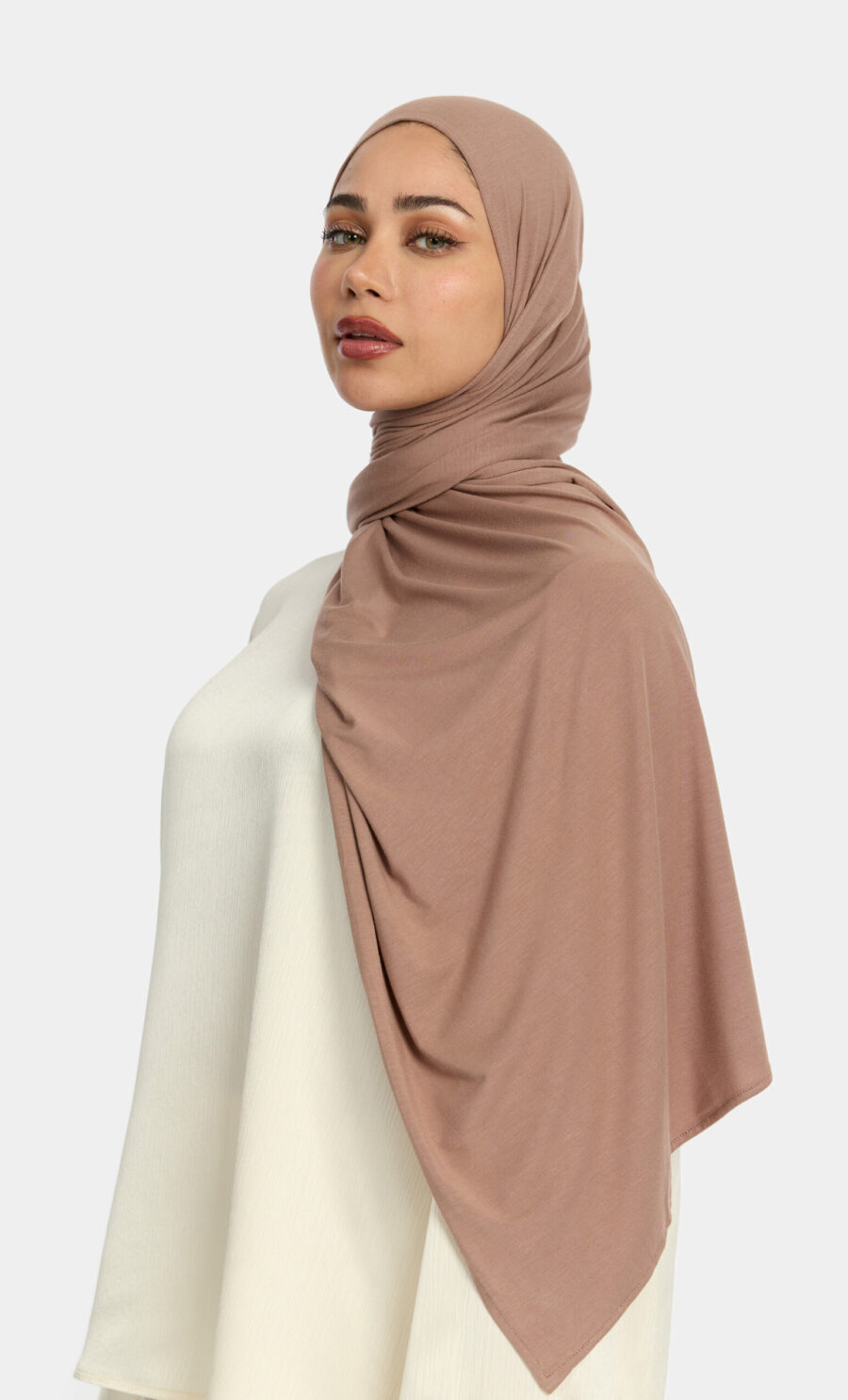 BAMBOO SCARF - SOFT AUBERGINE