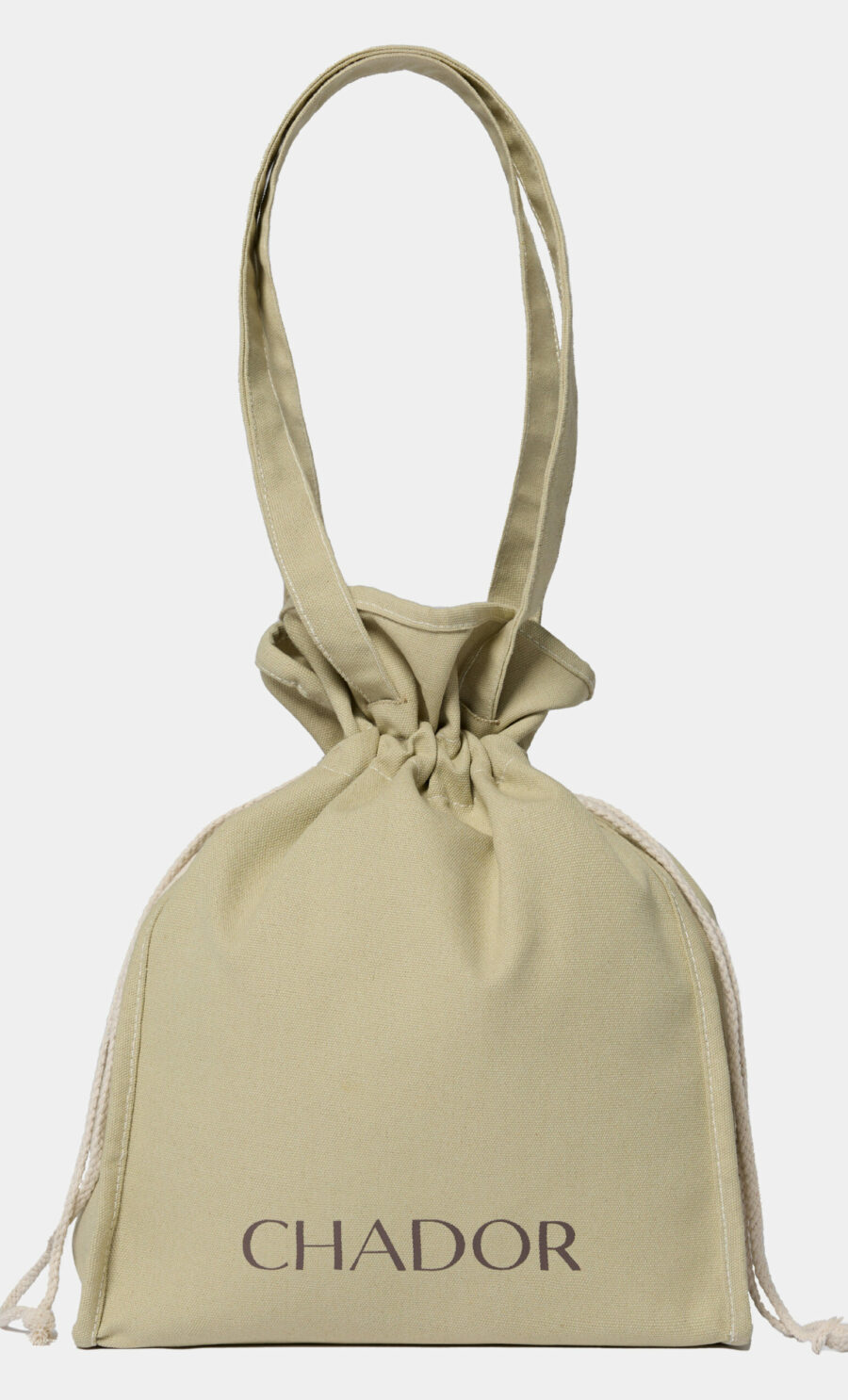 DRAWSTRING BAG - DUSTY OLIVE