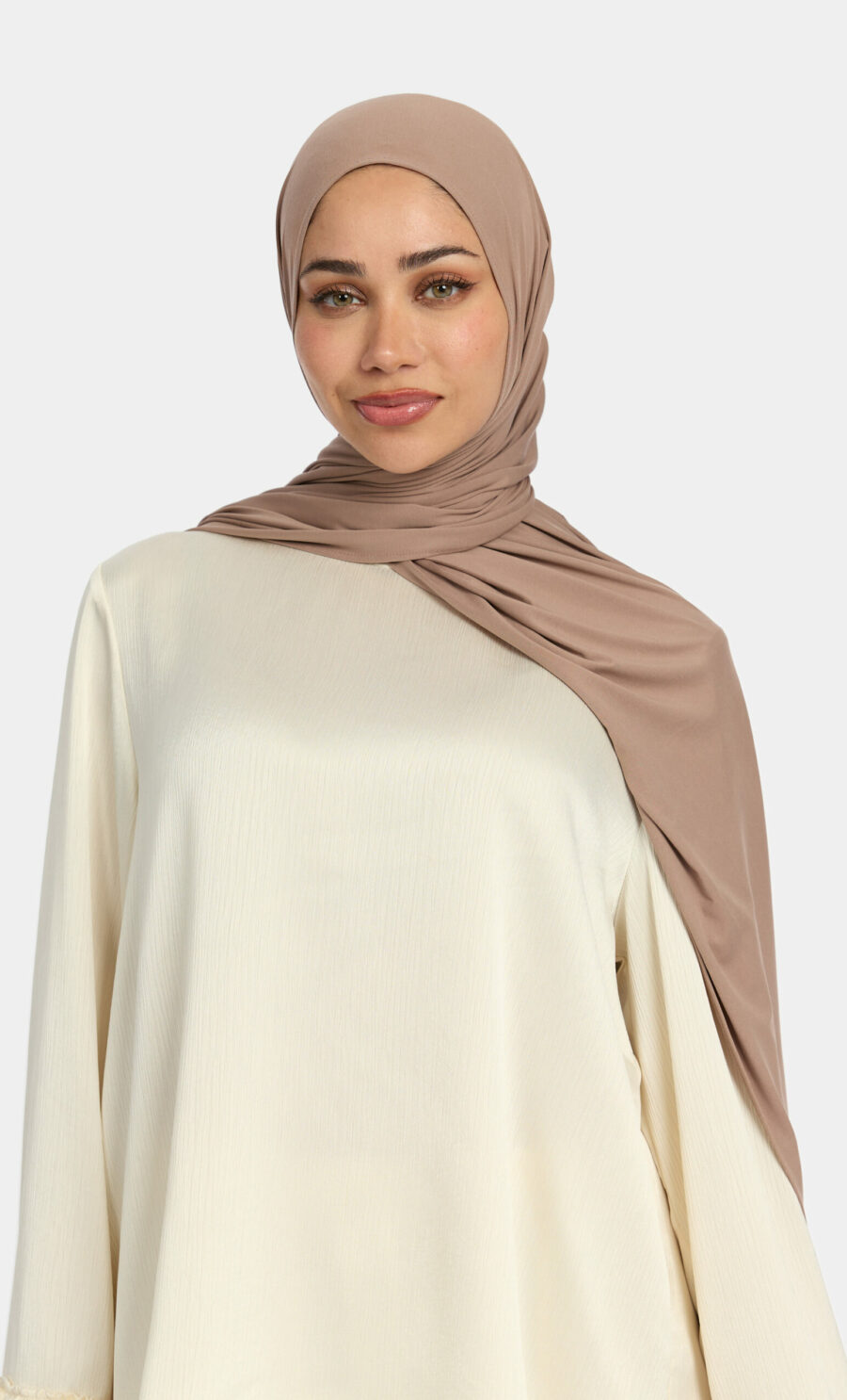COMFORT STRETCH SCARF - BEIGE