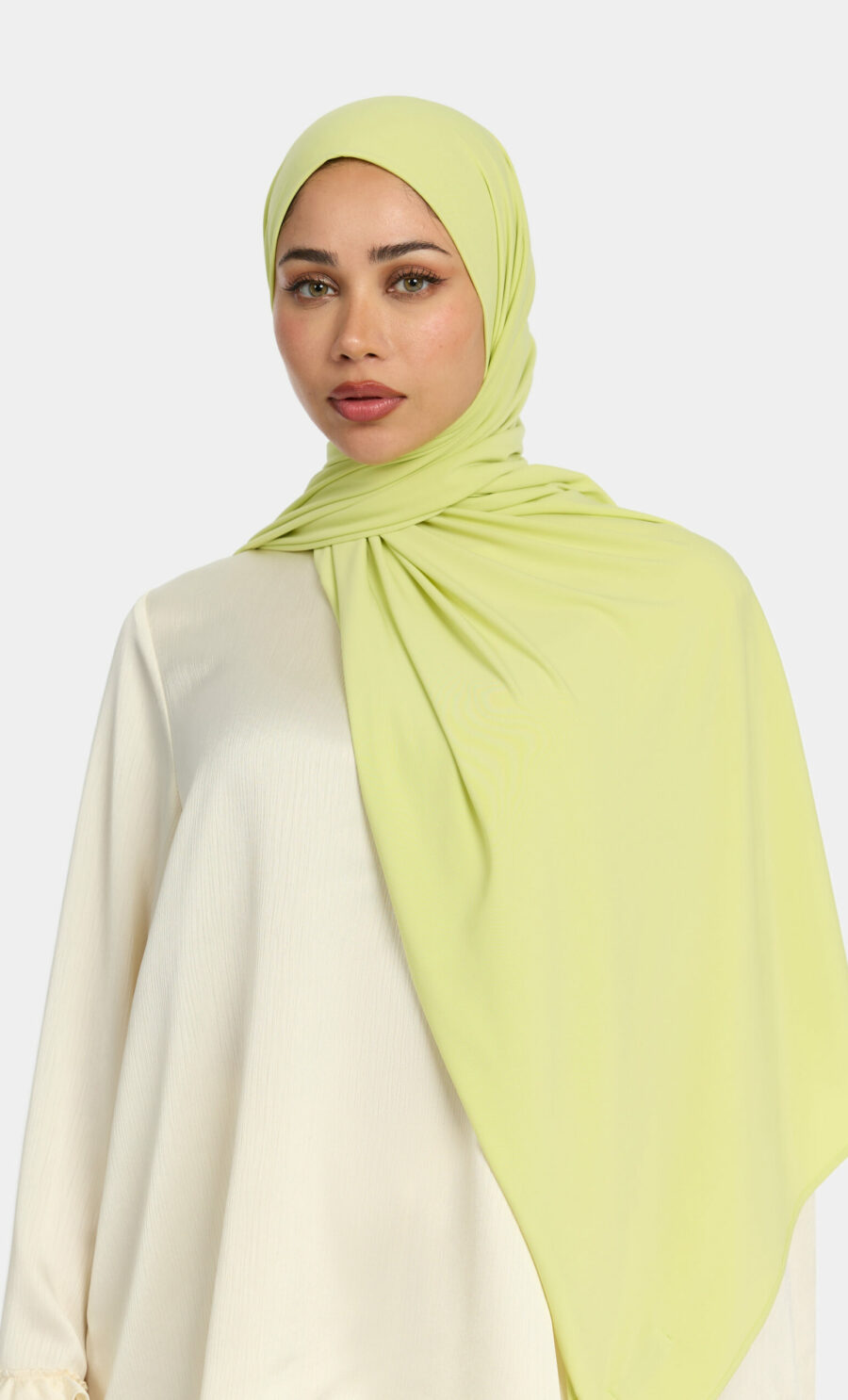 PREMIUM JERSEY SCARF - DEEP LIME