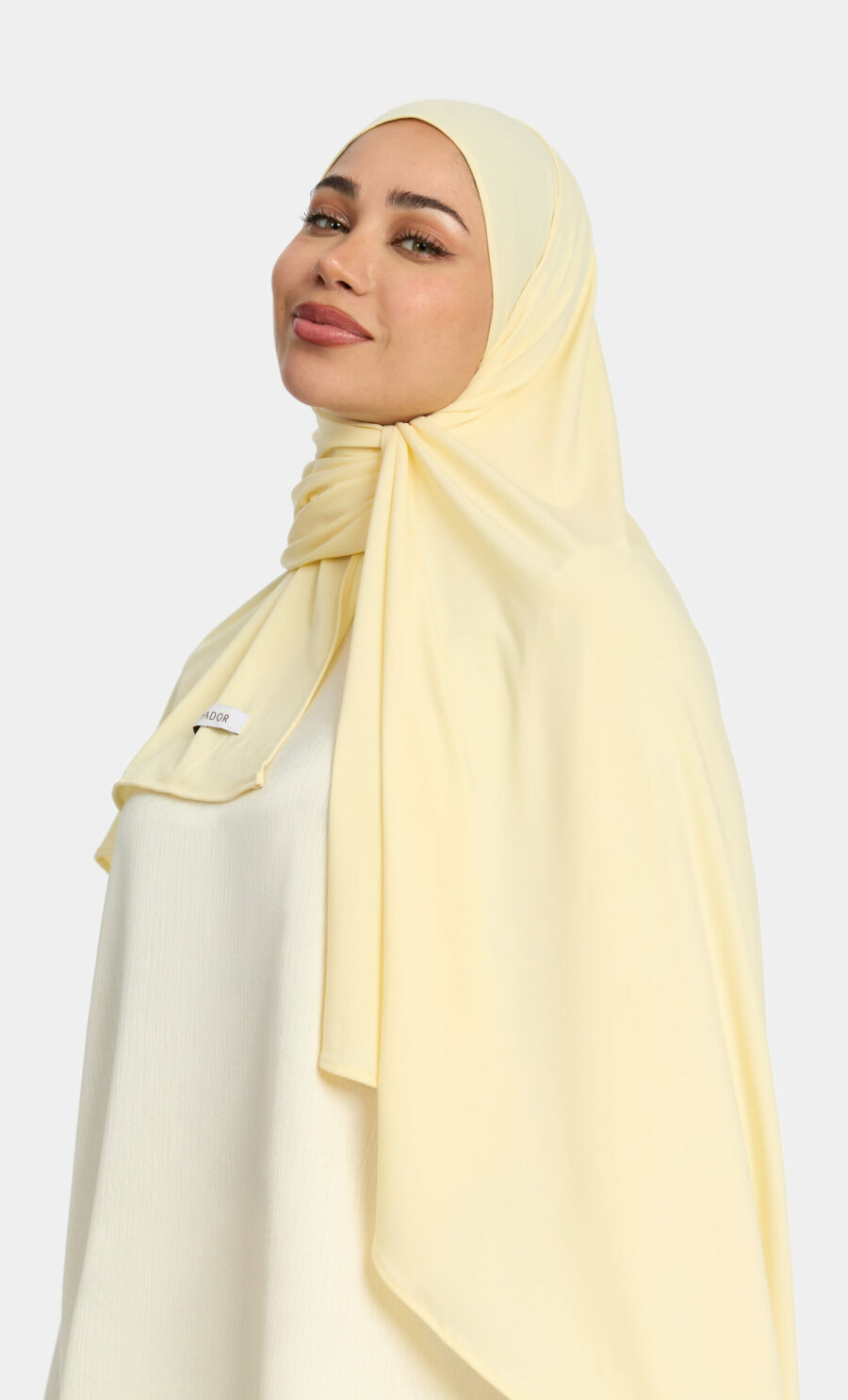 PREMIUM JERSEY SCARF - BUTTER YELLOW