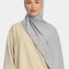 PREMIUM JERSEY SCARF- LIGHT GREY