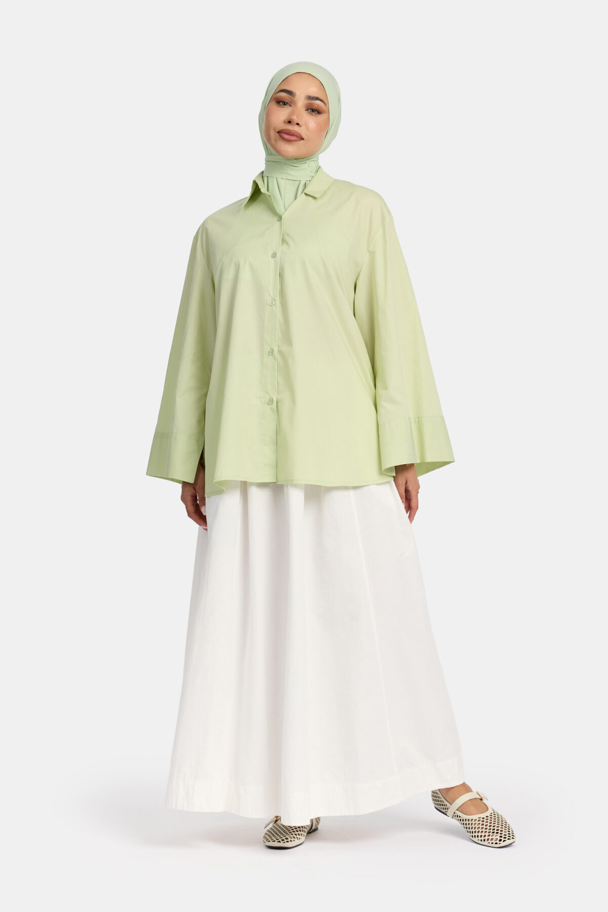 SPLIT SLEEVE BLOUSE